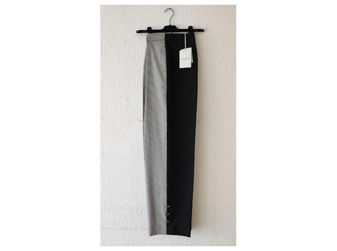 Givenchy Wollhose schwarz weiß Mehrfarben - Ansicht 2