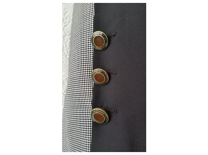 Givenchy Wollhose schwarz weiß Mehrfarben - Ansicht 6
