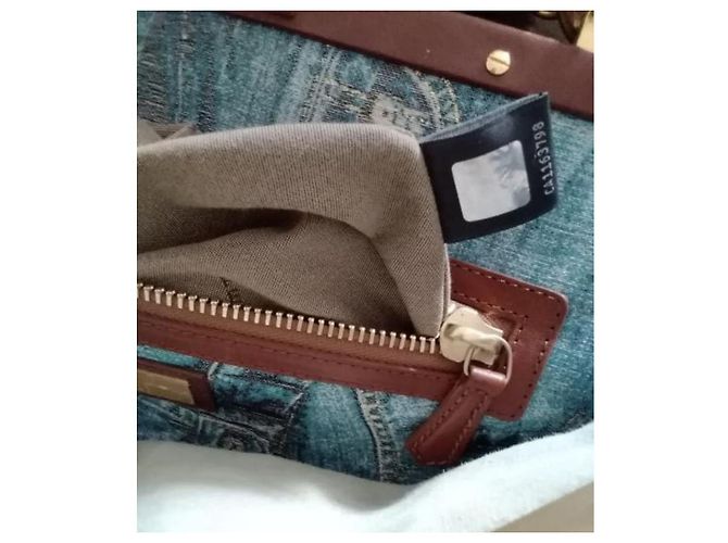 FENDI GROSSER LEDER-PEEKABOO Beige - Ansicht 7