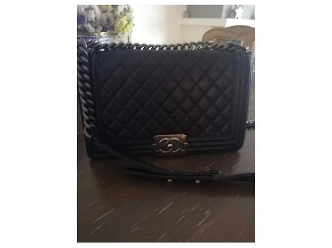 Boy Borsa media nera per bambino Chanel Nero - vista 4