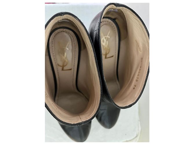 Yves Saint Laurent YSL botines Trip Too Negro - vista 6
