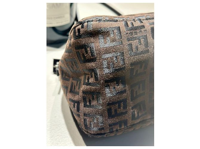Borsa a tracolla Fendi Mamma Baguette mini Multicolore - vista 6