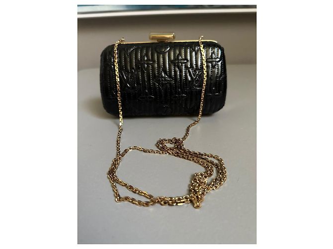 LOUIS VUITTON edizione limitata Black Monogram Motard Minaudiere Nero - vista 11