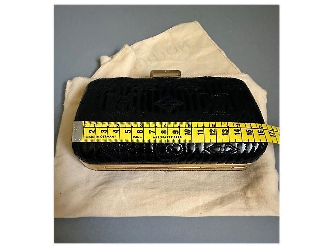 LOUIS VUITTON edizione limitata Black Monogram Motard Minaudiere Nero - vista 12