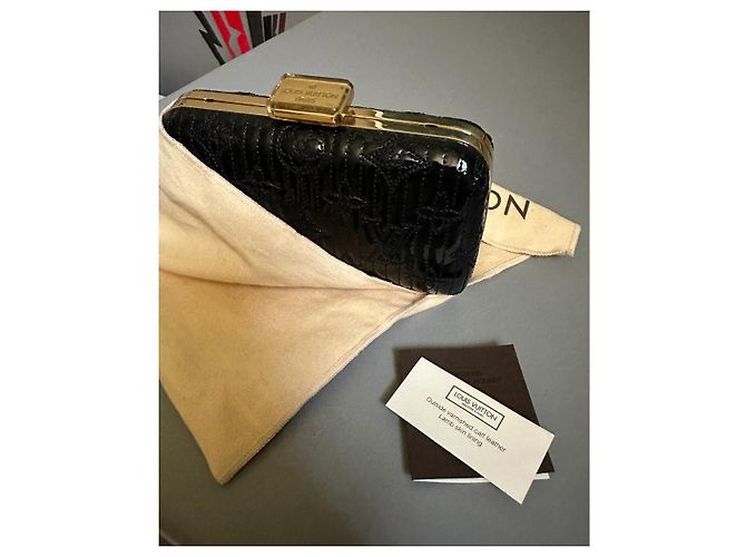 LOUIS VUITTON edizione limitata Black Monogram Motard Minaudiere Nero - vista 13