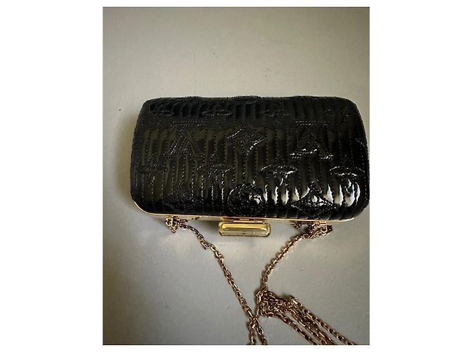 LOUIS VUITTON edizione limitata Black Monogram Motard Minaudiere Nero - vista 2