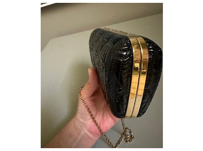 LOUIS VUITTON edizione limitata Black Monogram Motard Minaudiere Nero - vista 4