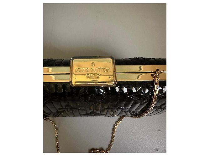 LOUIS VUITTON edizione limitata Black Monogram Motard Minaudiere Nero - vista 5