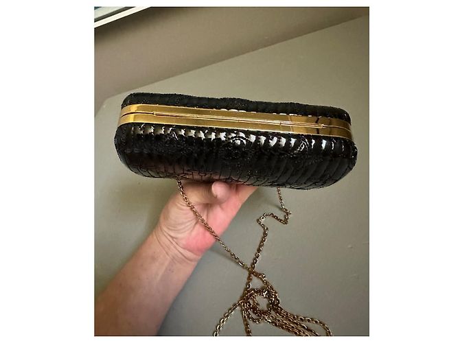 LOUIS VUITTON edizione limitata Black Monogram Motard Minaudiere Nero - vista 8