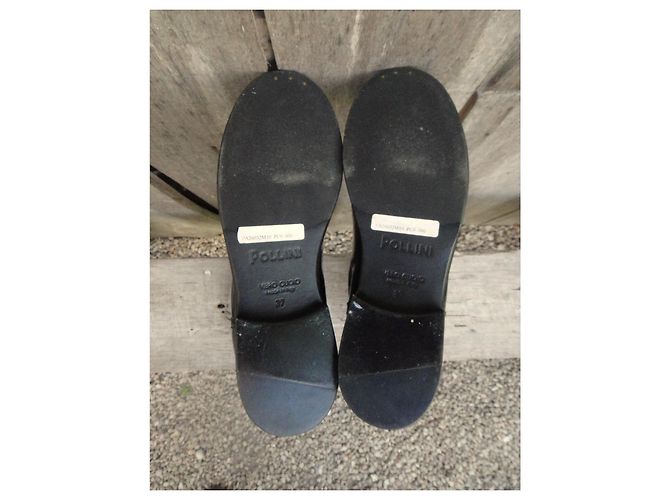 Botas Pollini p charol 37 Nueva condición Negro - vista 6