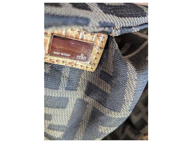 Borsa Fendi Spy Monogramma FF Marrone - vista 2