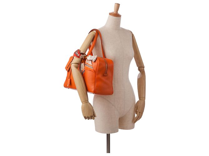 Hermès Hermes Arancione Victoria - vista 15