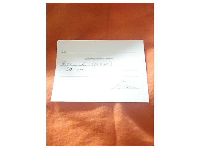 Borsa a mano Hermès Birkin in agnello rosso scuro Bordò - vista 14
