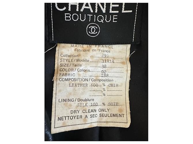 Cambon Chanel Chaquetas Negro - vista 6