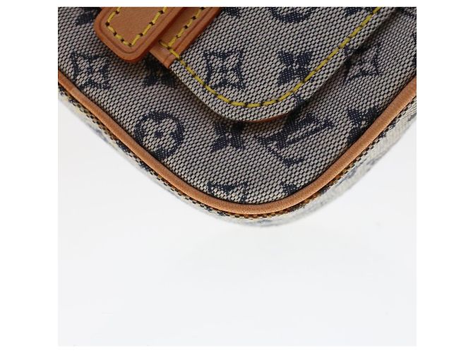 Borsa a tracolla Mini Juliet PM con monogramma LOUIS VUITTON Blu M92005 LV Auth em4662 - vista 15