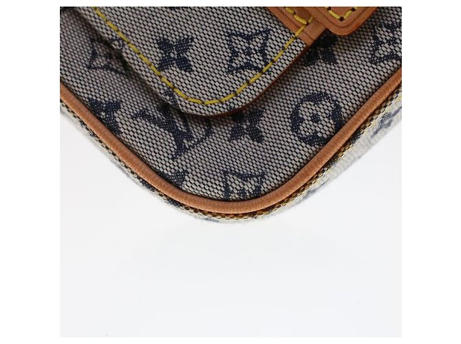 Borsa a tracolla Mini Juliet PM con monogramma LOUIS VUITTON Blu M92005 LV Auth em4662 - vista 16