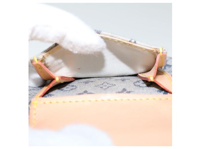 Borsa a tracolla Mini Juliet PM con monogramma LOUIS VUITTON Blu M92005 LV Auth em4662 - vista 19