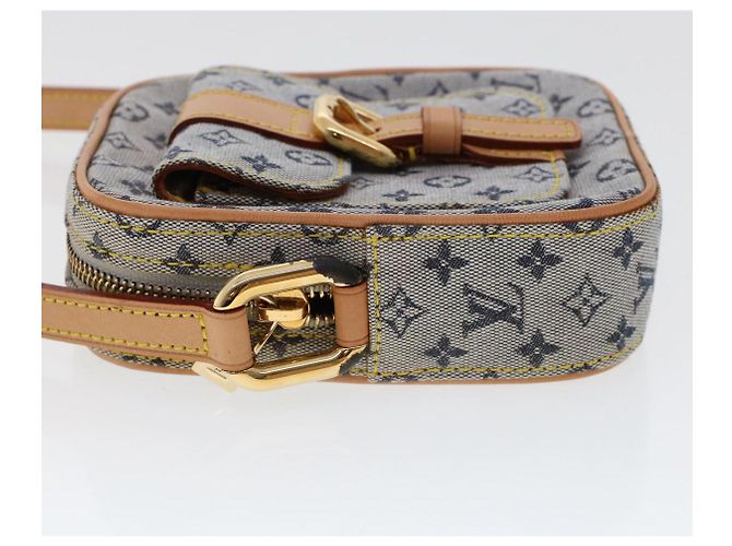 Borsa a tracolla Mini Juliet PM con monogramma LOUIS VUITTON Blu M92005 LV Auth em4662 - vista 3