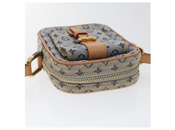 Borsa a tracolla Mini Juliet PM con monogramma LOUIS VUITTON Blu M92005 LV Auth em4662 - vista 6