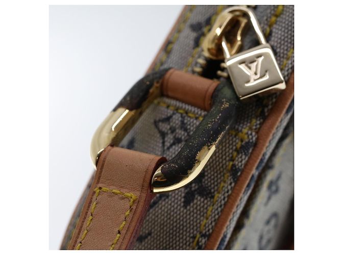 Borsa a tracolla Mini Juliet PM con monogramma LOUIS VUITTON Blu M92005 LV Auth em4662 - vista 8