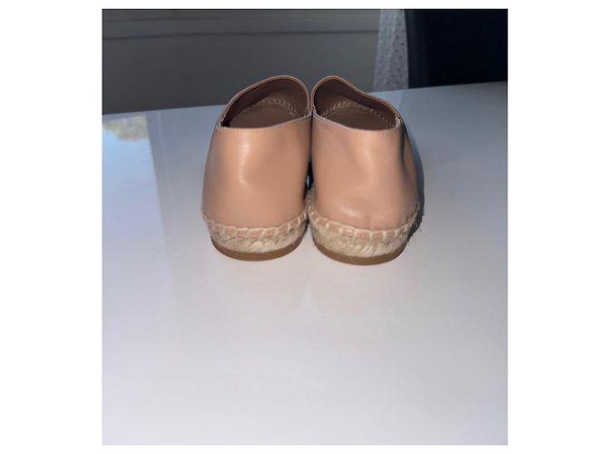 Espadrillas Christian Dior Granville in pelle rosa - vista 4