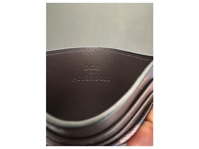 Christian Dior Wallets Small accessories Brown Blue - view 5