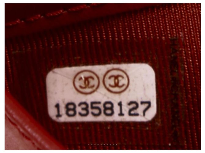 Cartera Chanel Yen de cuero Caviar rojo Roja - vista 7