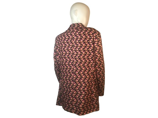 Autre Marque Mehrfarbige Jacke Sandro Ferrone Mehrfarben - Ansicht 4
