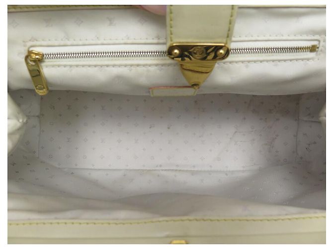 Ingenieux LOUIS VUITTON L INGENIOUS LEDER HANDTASCHE SUHALI ECRU LEDER Roh - Ansicht 6