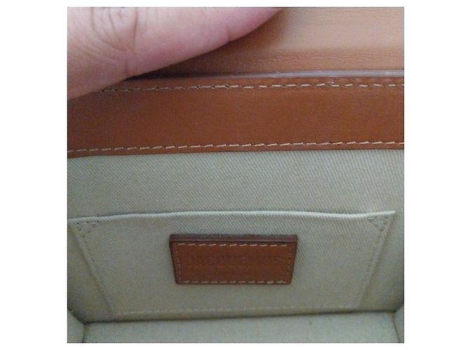 Borsa a mano Jacquemus Chuiquito in pelle marrone - vista 4