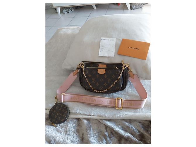 Multi Pochette Louis Vuitton Multi-Beutel Braun - Ansicht 3