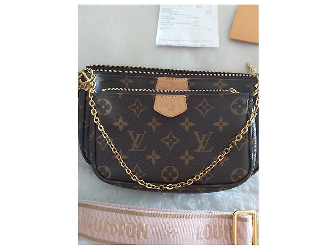 Multi Pochette Louis Vuitton Multi-Beutel Braun - Ansicht 4