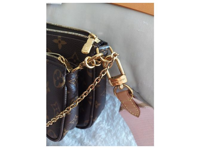 Multi Pochette Louis Vuitton Multi-Beutel Braun - Ansicht 6