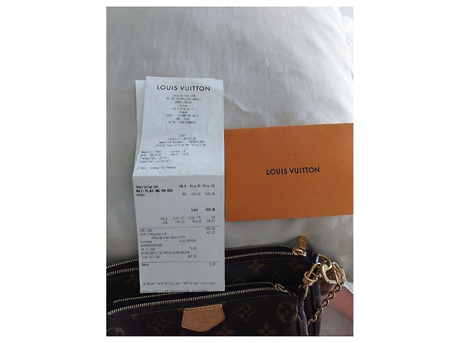 Multi Pochette Louis Vuitton Multi-Beutel Braun - Ansicht 7
