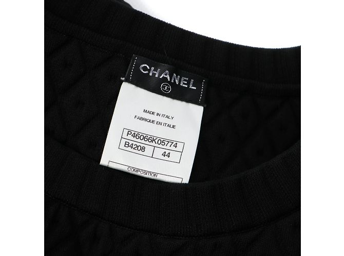 CHANEL - Abito nero e bianco (T44) - vista 5