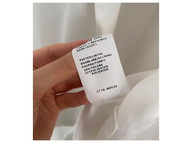 Chaqueta Louis Féraud de algodón blanca Blanco - vista 8