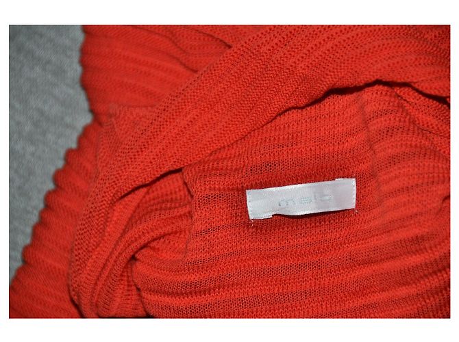 Vestido Malo de algodón elástico rojo Talla 42 Roja - vista 3