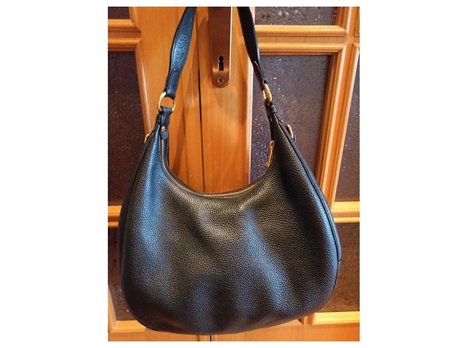 Borsa tote Prada in pelle Saffiano nera Nero - vista 10