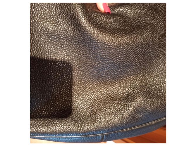 Borsa tote Prada in pelle Saffiano nera Nero - vista 11