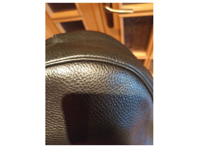 Borsa tote Prada in pelle Saffiano nera Nero - vista 12
