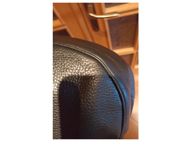 Borsa tote Prada in pelle Saffiano nera Nero - vista 13