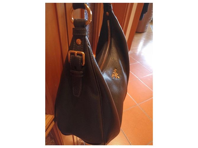 Borsa tote Prada in pelle Saffiano nera Nero - vista 8