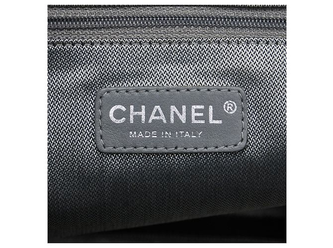 Borsa Chanel CC Mademoiselle Ligne nera Nero - vista 6