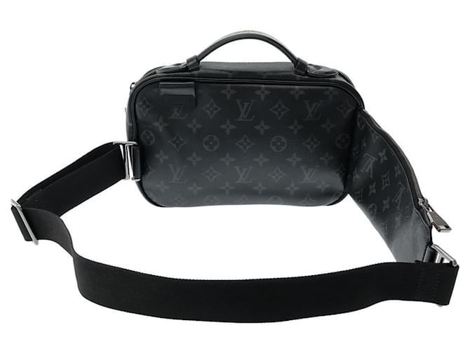 Bumbag Marsupio nero Monogram Eclipse Explorer di Louis Vuitton - vista 3