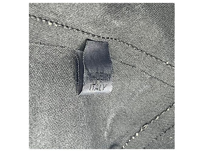 Mansur Gavriel Beuteltasche aus echtem Leder Schwarz - Ansicht 13