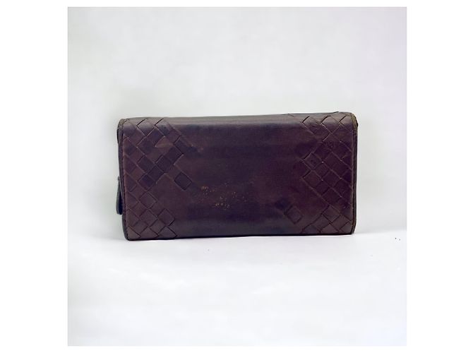 Bottega Veneta Cartera larga Intrecciato con monedero - vista 2