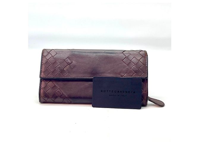 Bottega Veneta Cartera larga Intrecciato con monedero - vista 3