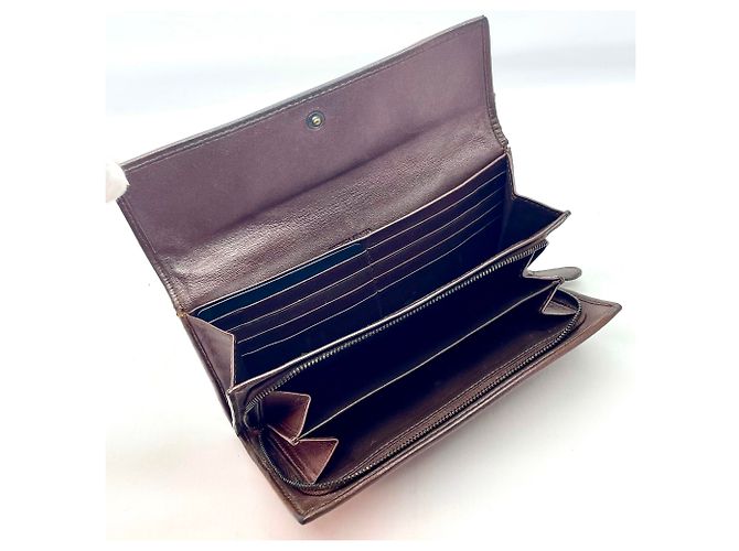 Bottega Veneta Cartera larga Intrecciato con monedero - vista 6