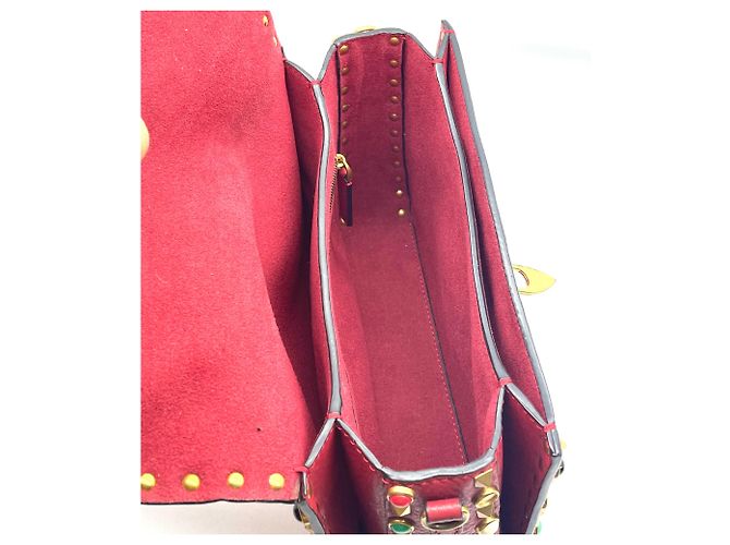 Valentino Garavani Guitarra Rockstud Roja - vista 8
