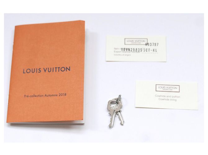 Borsa Louis Vuitton City Steamer East West Grigio - vista 12